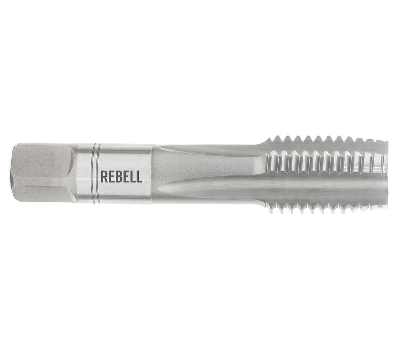 REBELL Handgewindebohrer Mittelschneider M 27 x 3 LH HSS - Form D gerade genutet - DIN 2184-2 - Typ N