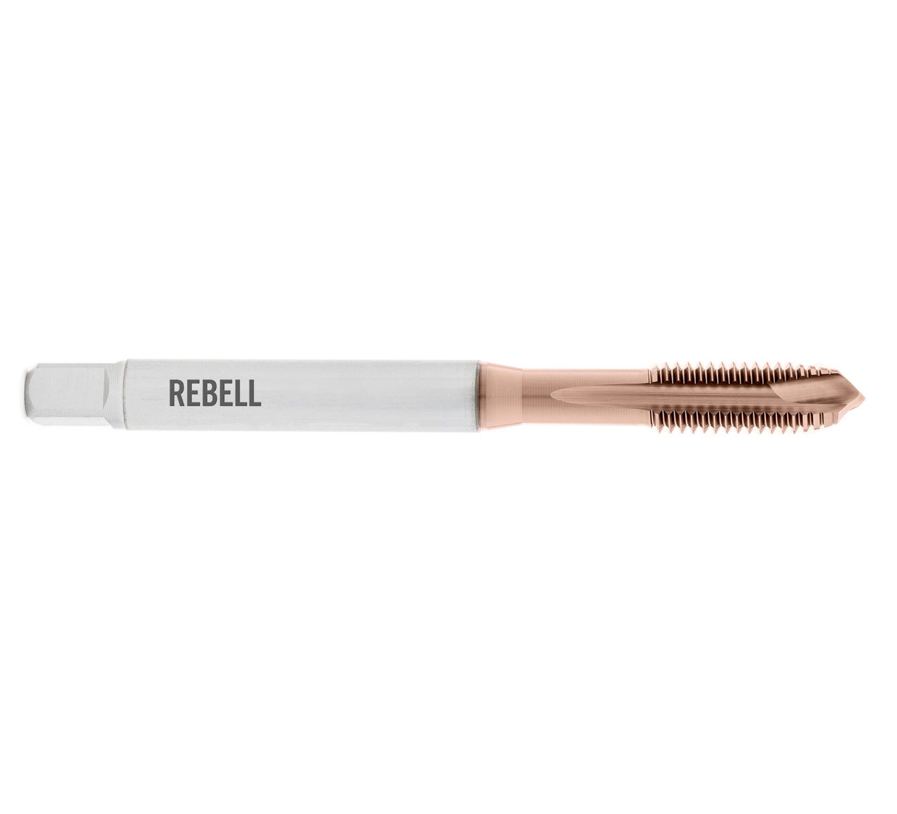 REBELL Maschinengewindebohrer M 3 x 0,5 RH ISO 2 (6H) HSSE TICN - Form B gerade genutet - DIN 2184-1 - Typ AlSi REBELL Maschinengewindebohrer M 3 x 0,5 RH ISO 2 (6H) HSSE TICN - Form B gerade genutet - DIN 2184-1 - Typ AlSi
