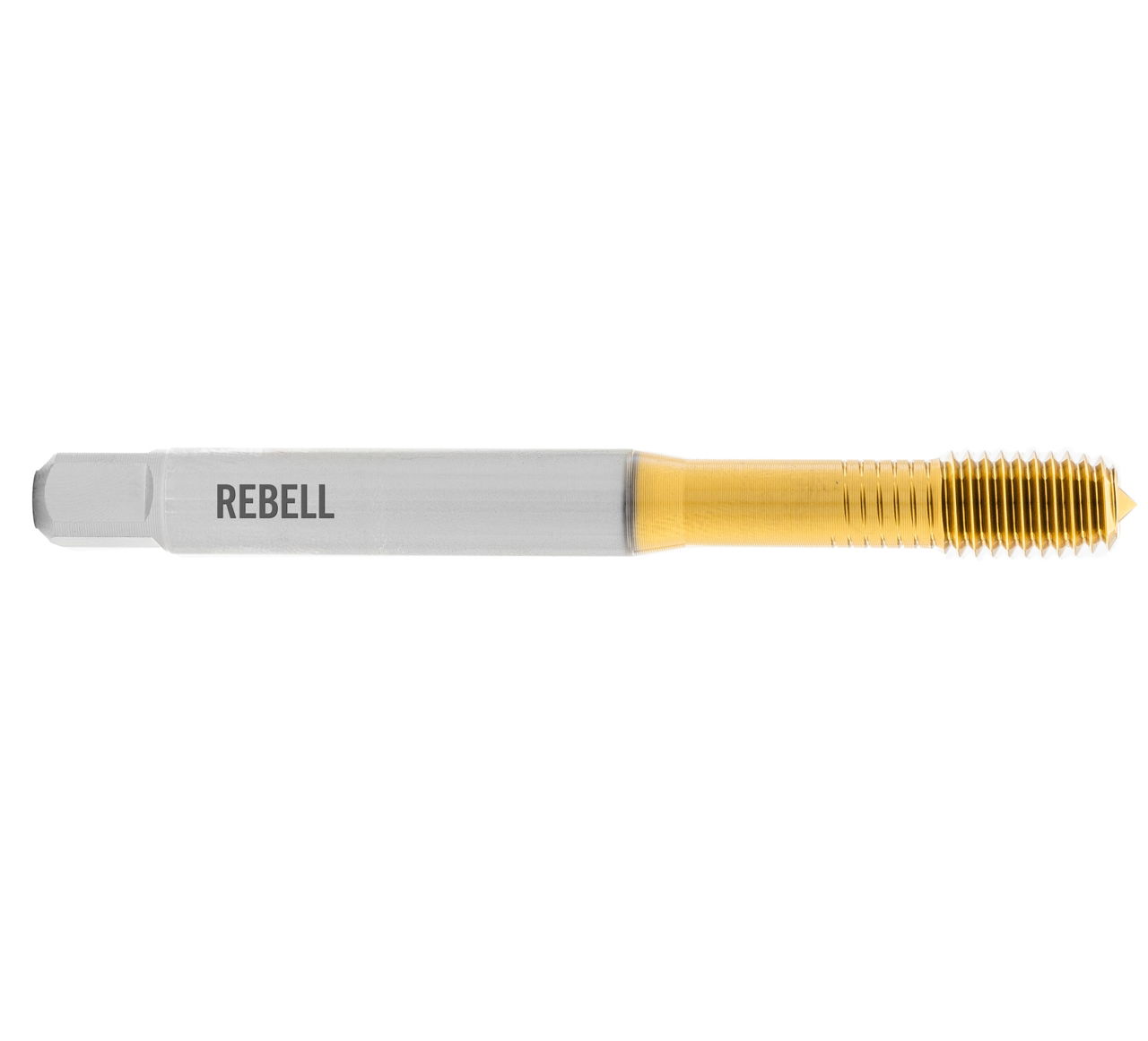 REBELL Gewindeformer M 1,6 x 0,35 RH ISO 2X (6HX) HSSE TIN - Form C ohne Schmiernuten - DIN 2174 - Typ IGF