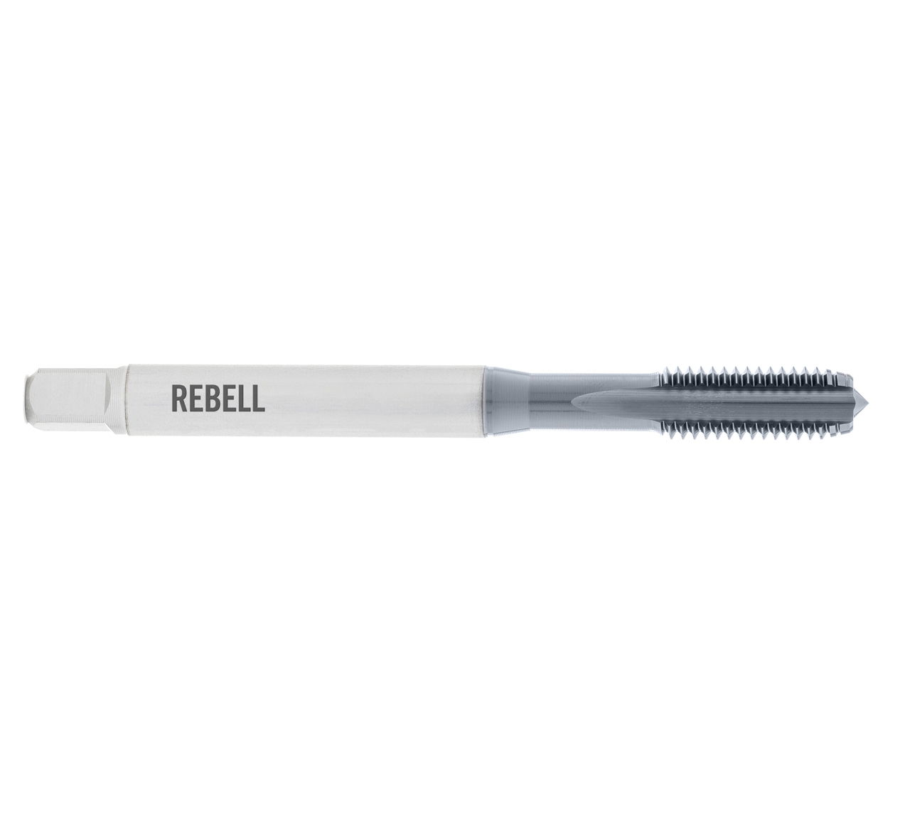 REBELL Maschinengewindebohrer M 3 x 0,5 RH ISO 2X (6HX) HSSE TIALN - Form C gerade genutet - DIN 2184-1 - Typ GG REBELL Maschinengewindebohrer M 3 x 0,5 RH ISO 2X (6HX) HSSE TIALN - Form C gerade genutet - DIN 2184-1 - Typ GG