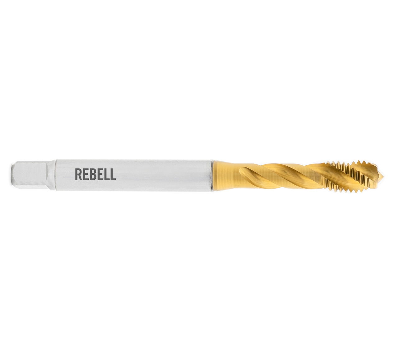REBELL Maschinengewindebohrer M 2 x 0,4 RH ISO 2 (6H) HSSE TIN - Form C 35° RSP - DIN 2184-1 - Typ VA REBELL Maschinengewindebohrer M 2 x 0,4 RH ISO 2 (6H) HSSE TIN - Form C 35° RSP - DIN 2184-1 - Typ VA