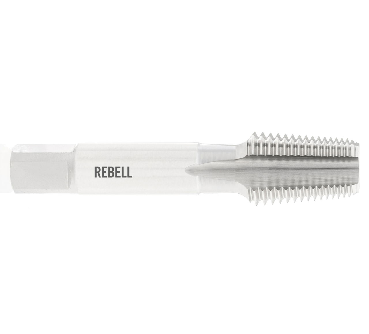 REBELL Einschnittgewindebohrer NPTF 2" x 11,5 RH mittel HSS - Form C gerade genutet - Werksnorm - Typ N