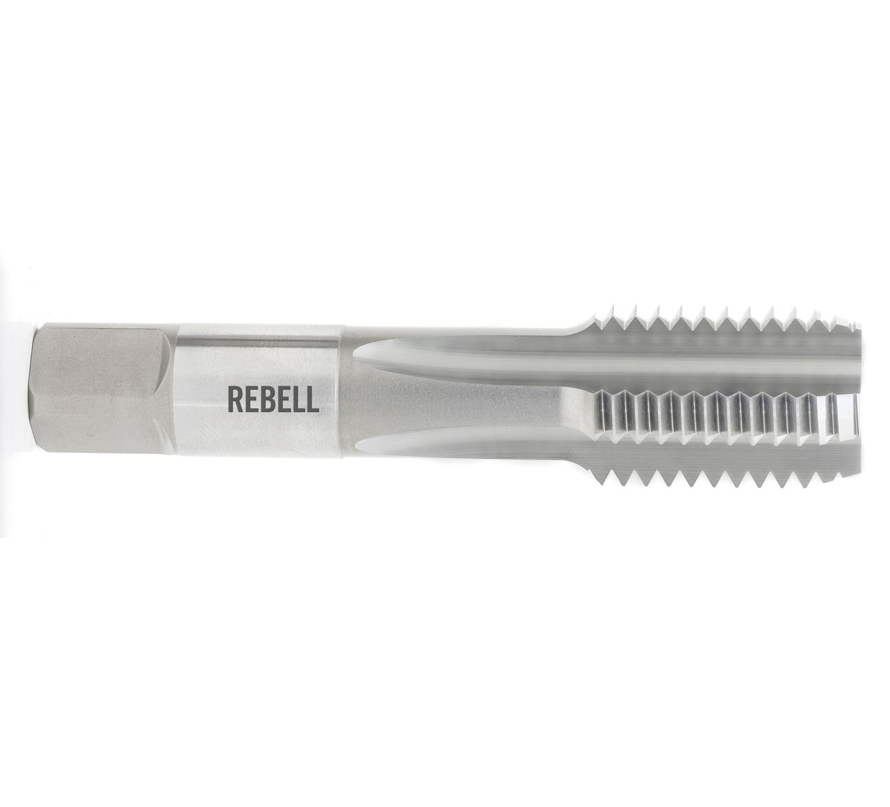 REBELL Handgewindebohrer Fertigschneider BSF 7/8" x 11 RH class 2 medium HSS - Form C gerade genutet - DIN 2184-2 - Typ N