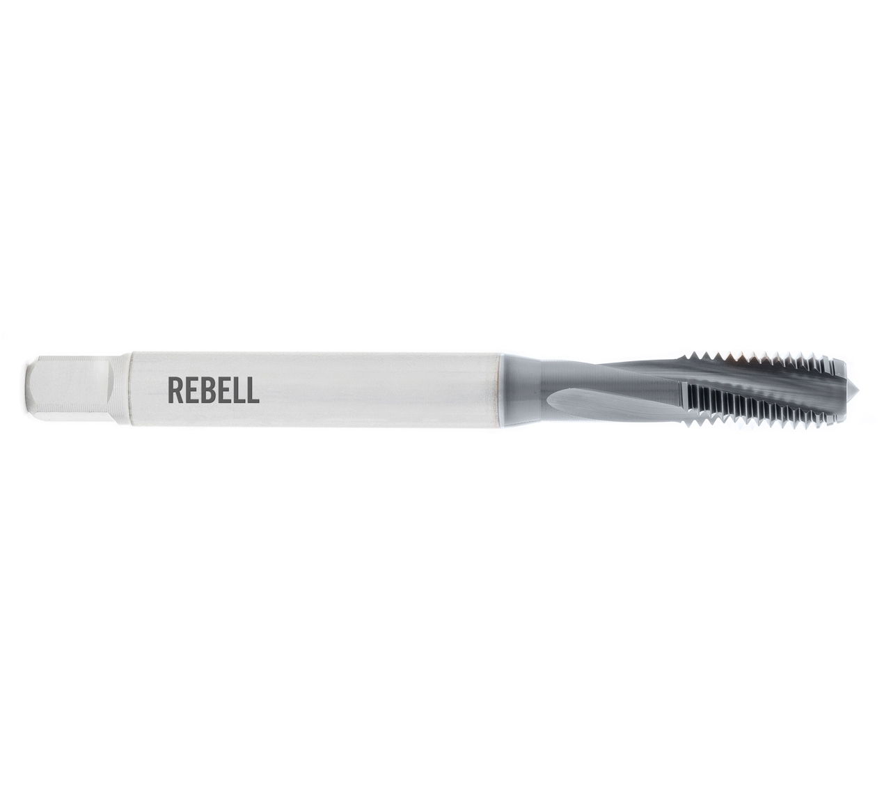 REBELL Maschinengewindebohrer M 3 x 0,5 RH ISO 2 (6H) HSSE-PM TIALN - Form C 10° RSP - DIN 2184-1 - Typ Ni REBELL Maschinengewindebohrer M 3 x 0,5 RH ISO 2 (6H) HSSE-PM TIALN - Form C 10° RSP - DIN 2184-1 - Typ Ni