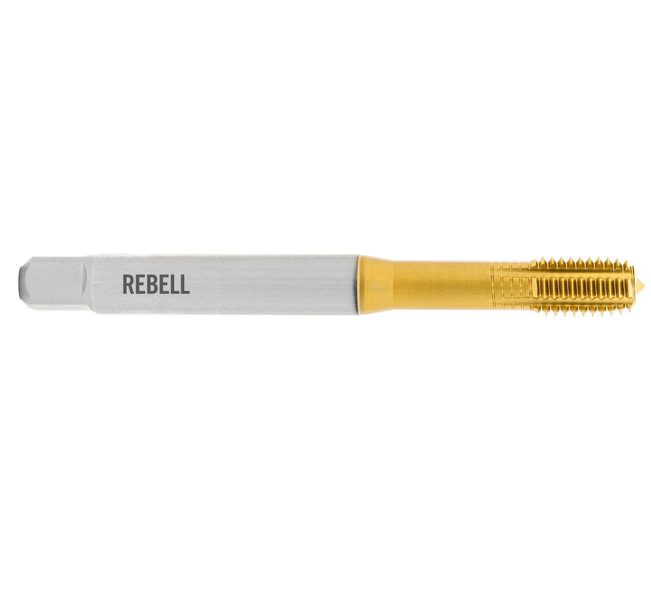 REBELL Gewindeformer M 2 x 0,4 RH ISO 2X (6HX) HSSE TIN - Form C mit Schmiernuten - DIN 2174 - Typ IGF