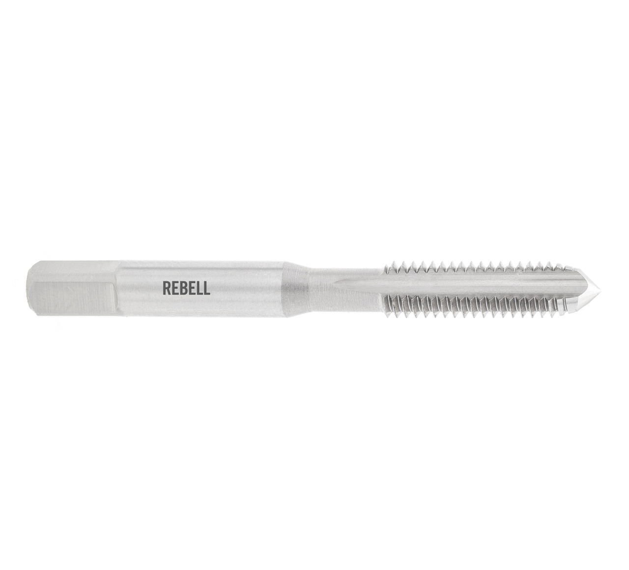 REBELL Handgewindebohrer Fertigschneider BSF 1/4" x 26 RH class 2 medium HSS - Form C gerade genutet - DIN 2184-2 - Typ N
