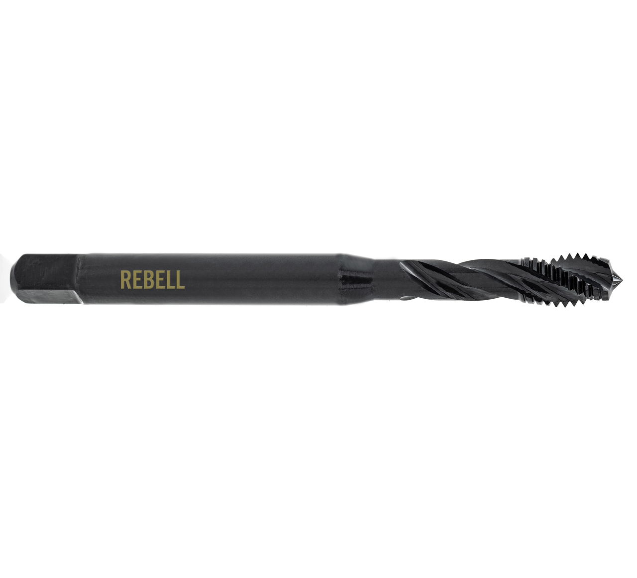 REBELL Maschinengewindebohrer UNC No. 4 x 40 RH 2B HSSE vaporisiert - Form C 35° RSP - DIN 2184-1 - Typ VA