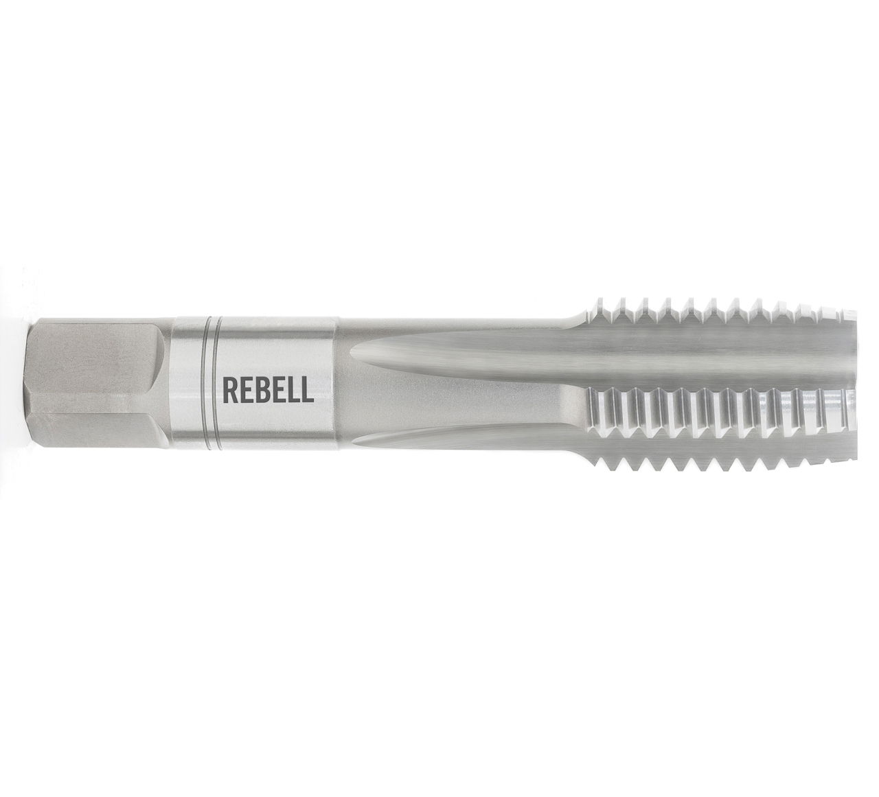REBELL Handgewindebohrer Mittelschneider BSW 3/4" x 10 RH HSS - Form D gerade genutet - DIN 2184-2 - Typ N REBELL Handgewindebohrer Mittelschneider BSW 3/4" x 10 RH HSS - Form D gerade genutet - DIN 2184-2 - Typ N