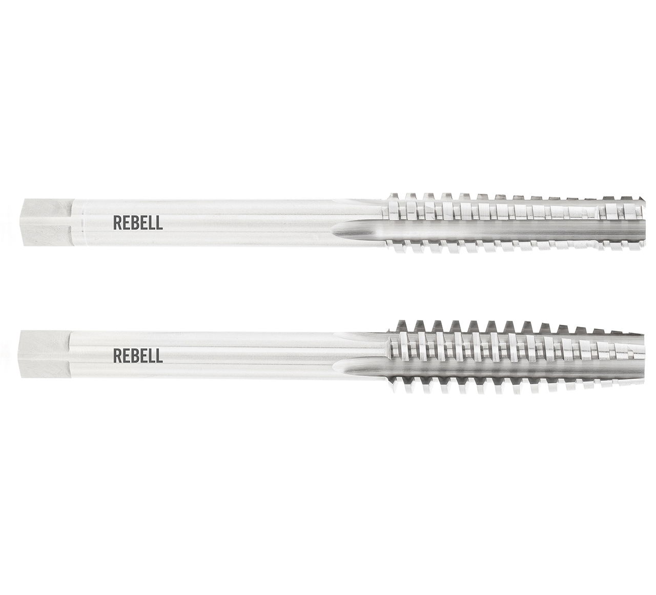 REBELL Handgewindebohrer 2-tlg. Satz Vorschneider mit Führungszapfen TR 30 x 3 RH 7H HSS - gerade genutet - Werksnorm - Typ N REBELL Handgewindebohrer 2-tlg. Satz Vorschneider mit Führungszapfen TR 30 x 3 RH 7H HSS - gerade genutet - Werksnorm - Typ N