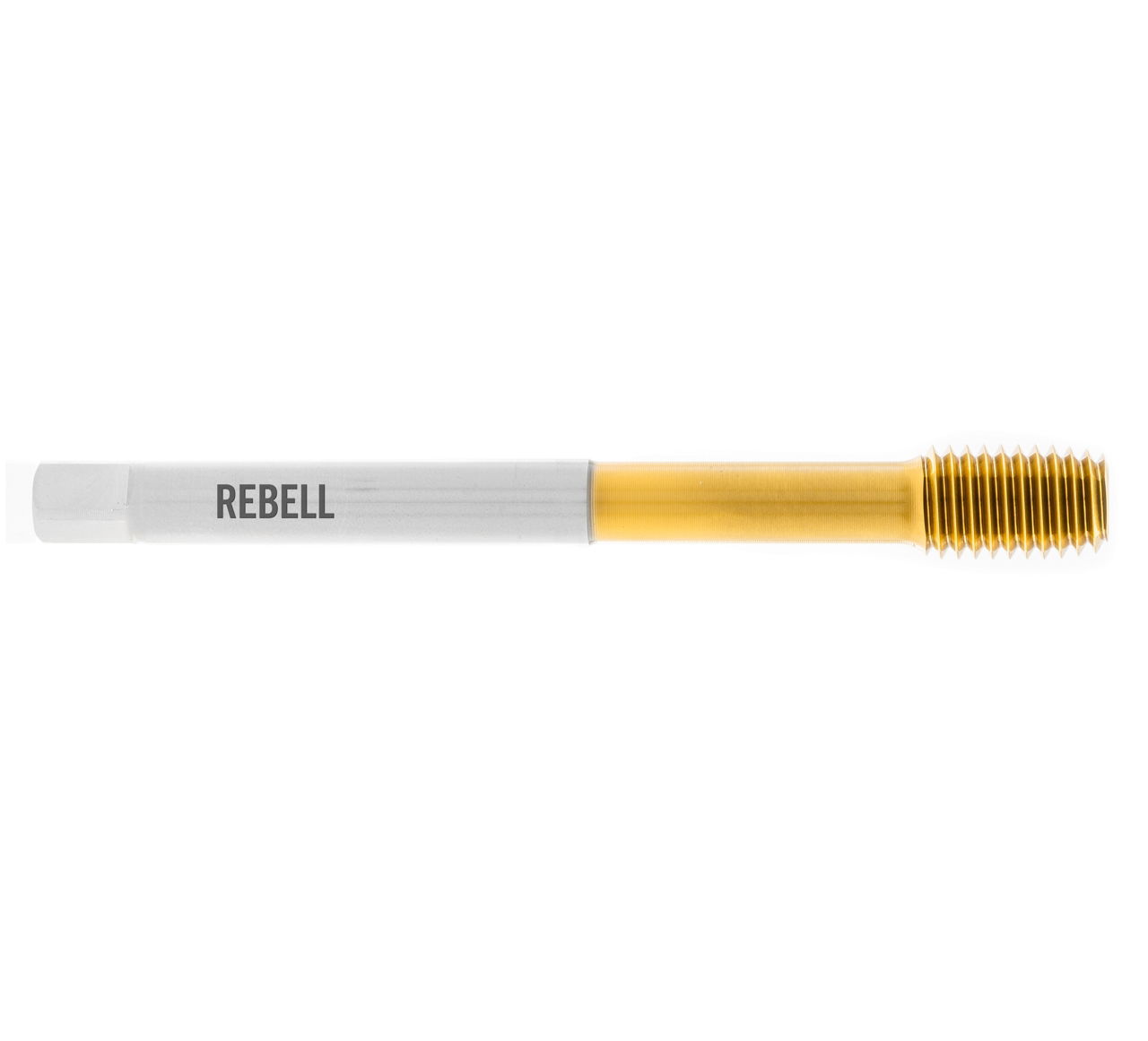 REBELL Gewindeformer G 1/2" x 14 RH ISO 228 X HSSE TICN + TIN - Form C ohne Schmiernuten - DIN 2184-1 - Typ IGF