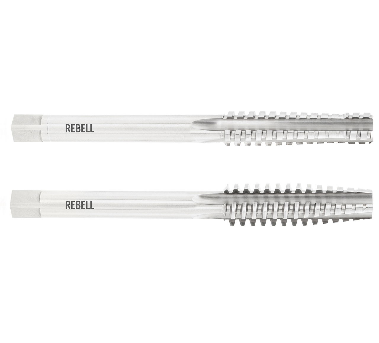 REBELL Handgewindebohrer 2-tlg. Satz Vorschneider mit Führungszapfen TR 18 x 2 LH 7H HSS - gerade genutet - Werksnorm - Typ N REBELL Handgewindebohrer 2-tlg. Satz Vorschneider mit Führungszapfen TR 18 x 2 LH 7H HSS - gerade genutet - Werksnorm - Typ N